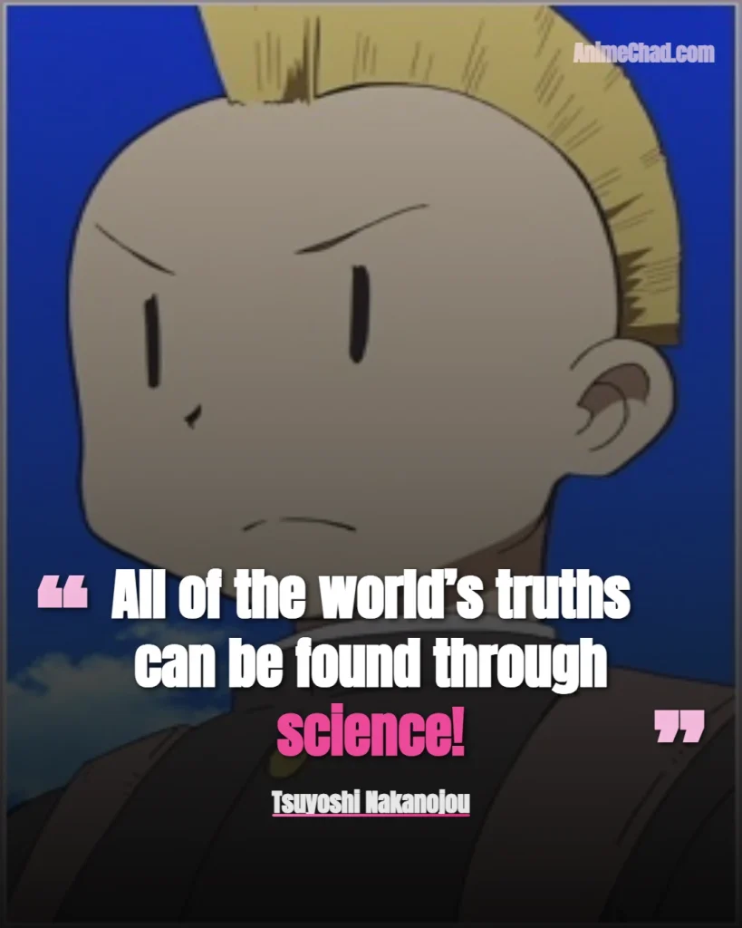 Tsuyoshi Nakanojou Quotes