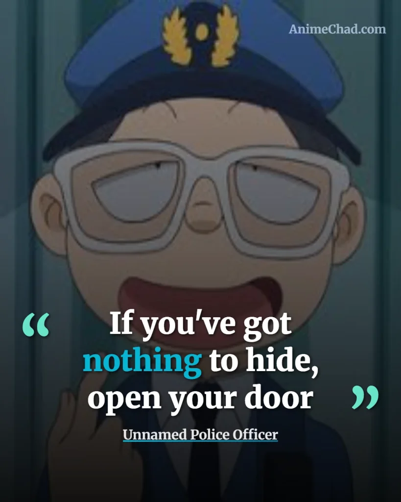 Unnamed Police Officer Quotes