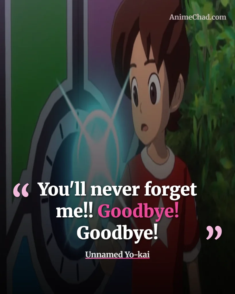 Unnamed Yo Kai Quotes