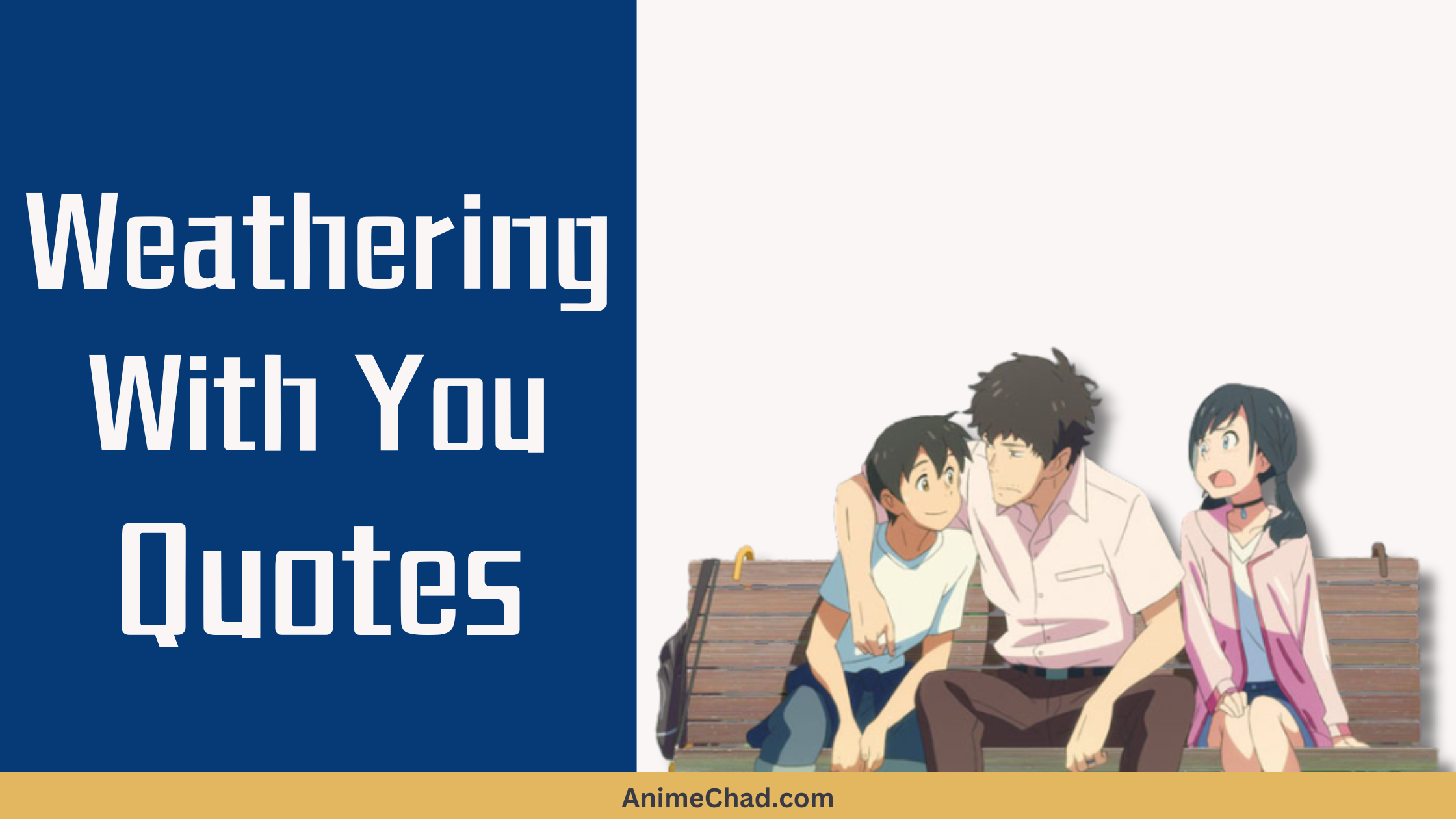 Weathering With You Quotes