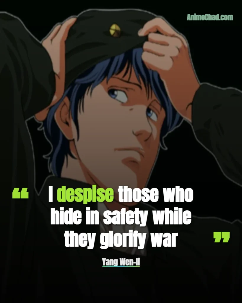 Yang Wen Li Quotes (2)