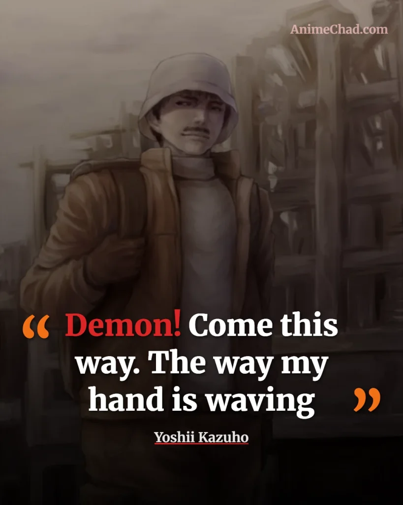 Yoshii Kazuho Quotes (3)