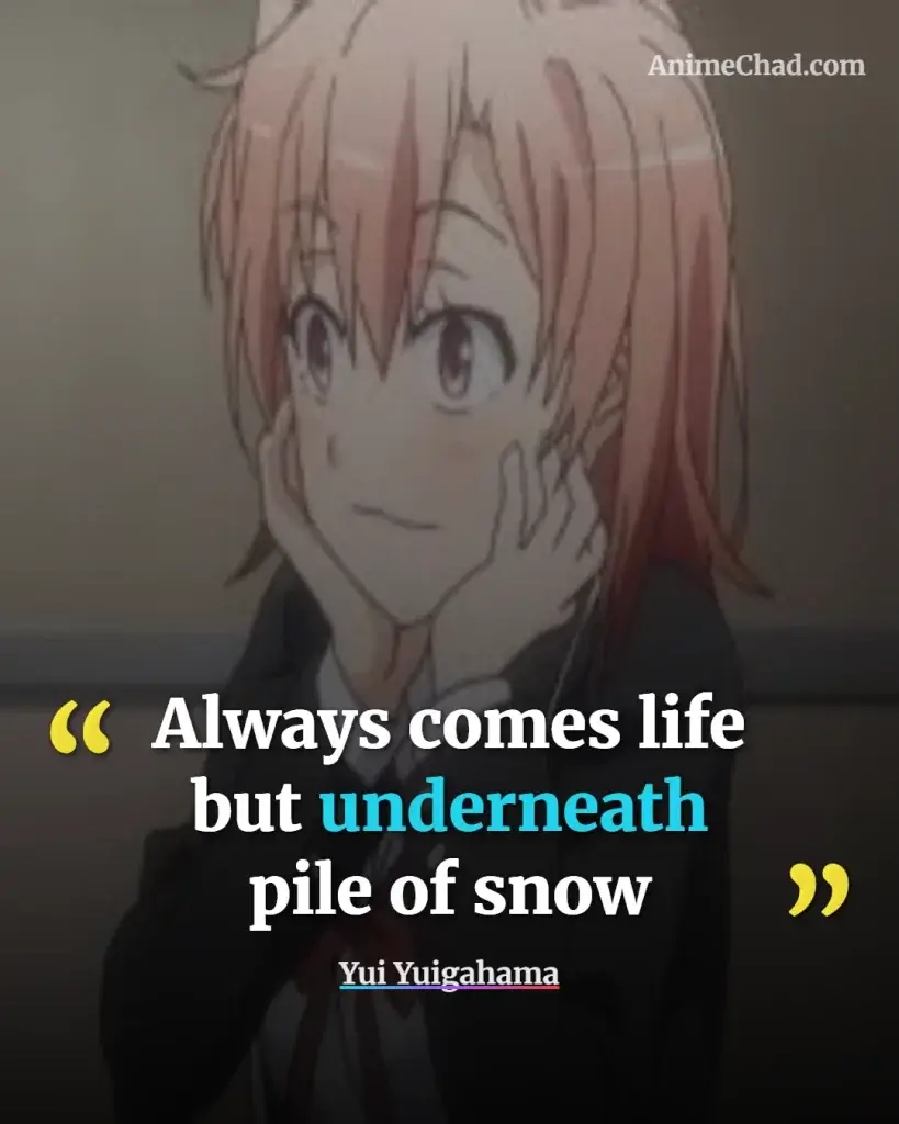 Yui Yuigahama Quotes (2)