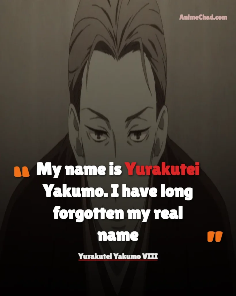 Yurakutei Yakumo VIII Quotes (3)