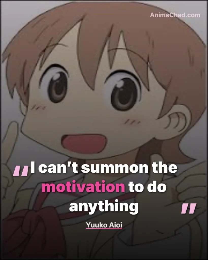 Yuuko Aioi Quotes (1)