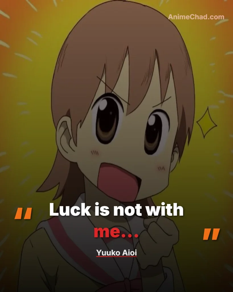 Yuuko Aioi Quotes (5)