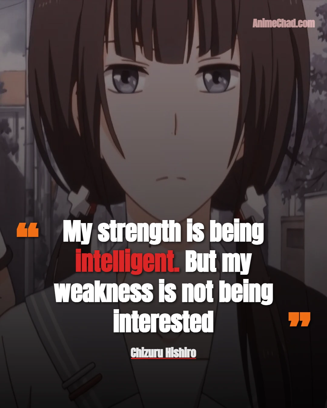 Chizuru Hishiro Quotes (7)