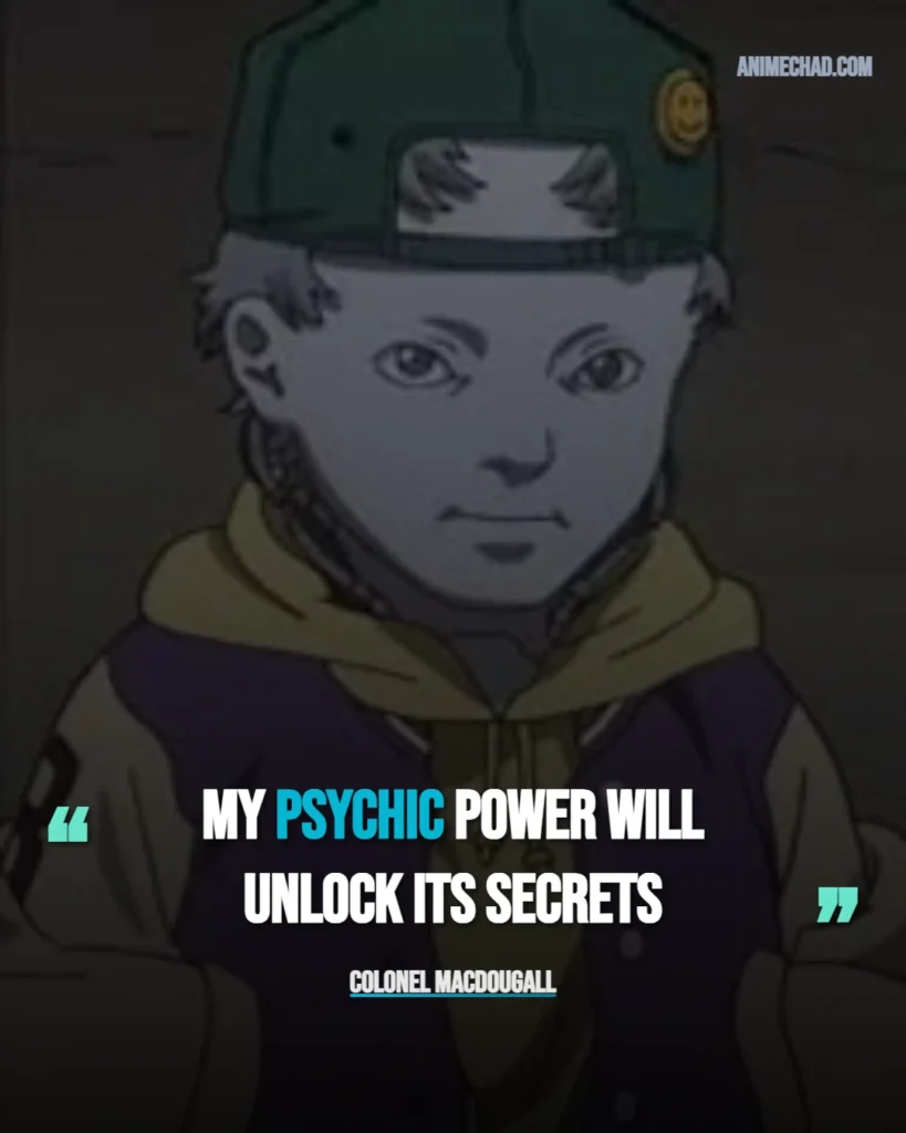 Colonel Mac Dougall Quotes (2)