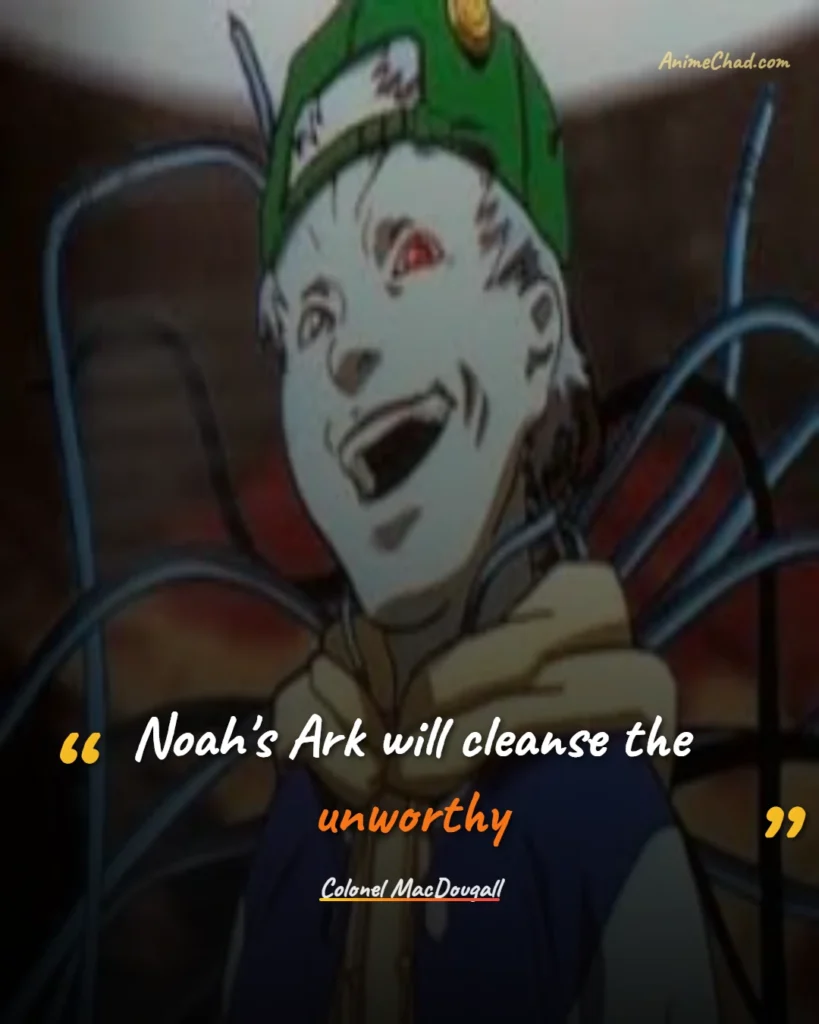 Colonel Mac Dougall Quotes