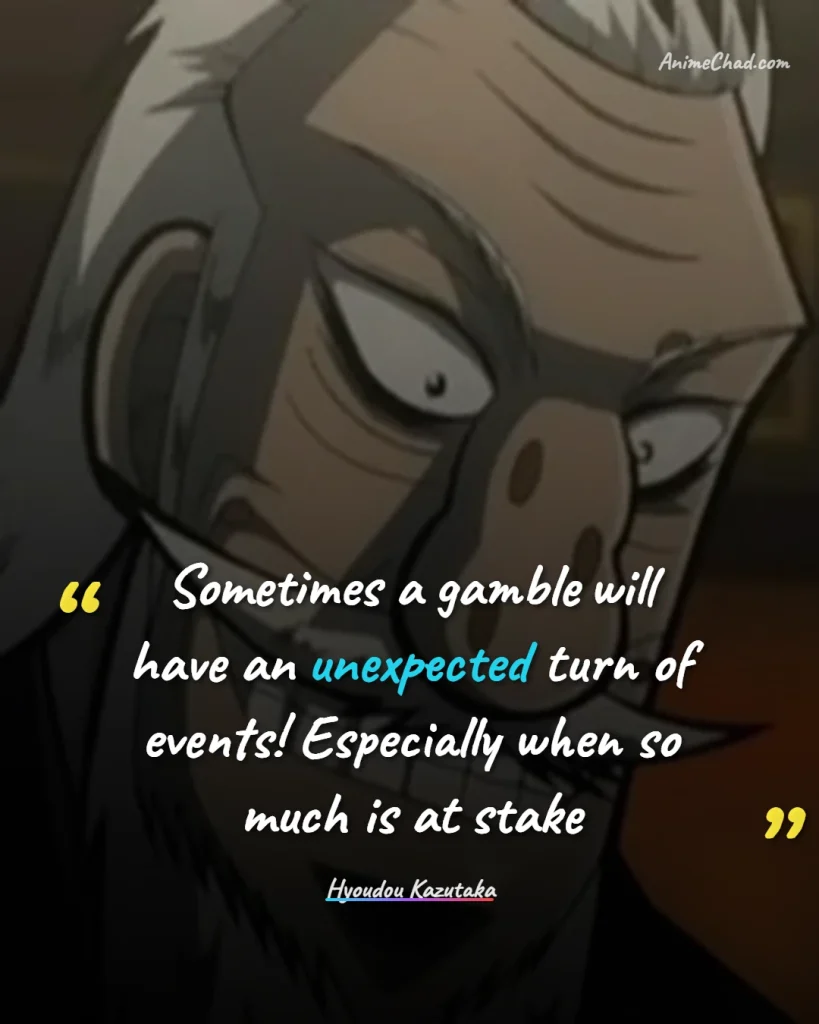 Hyoudou Kazutaka Quotes