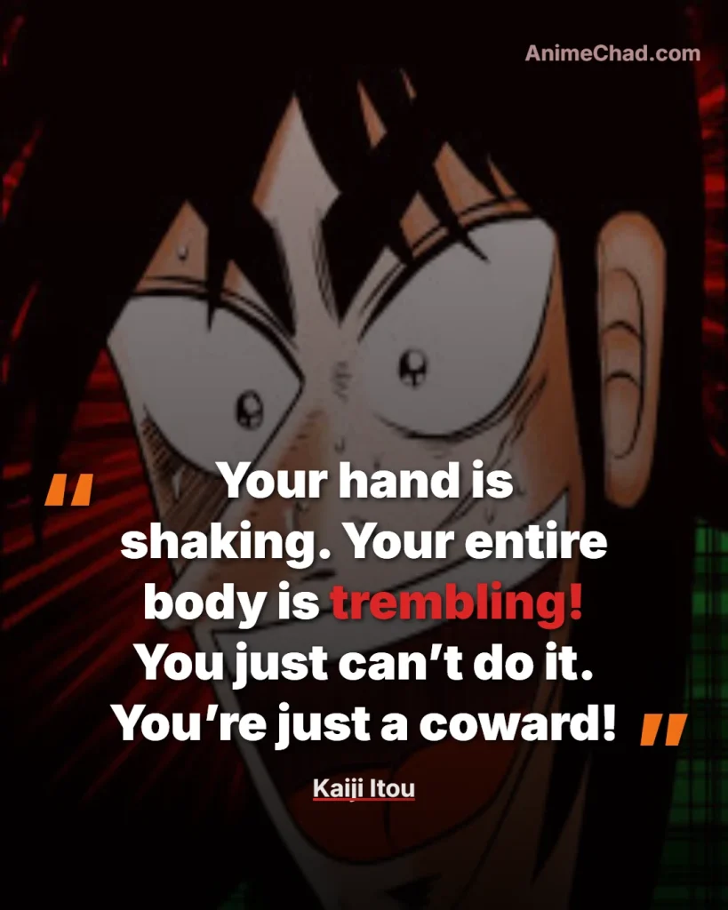 Kaiji Itou Quotes (6)