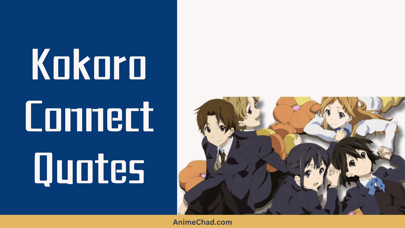 Kokoro Connect Quotes