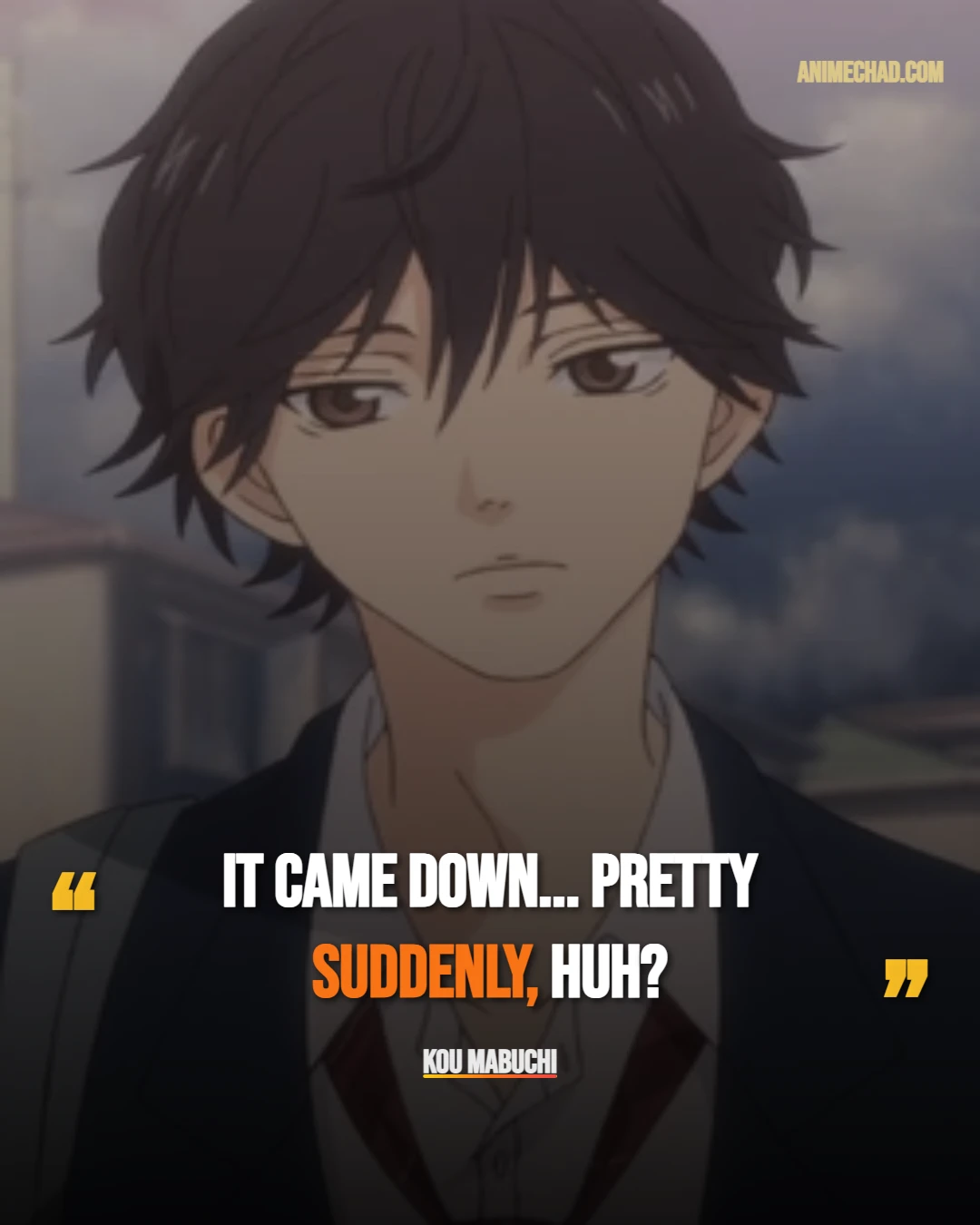 Kou Mabuchi Quotes