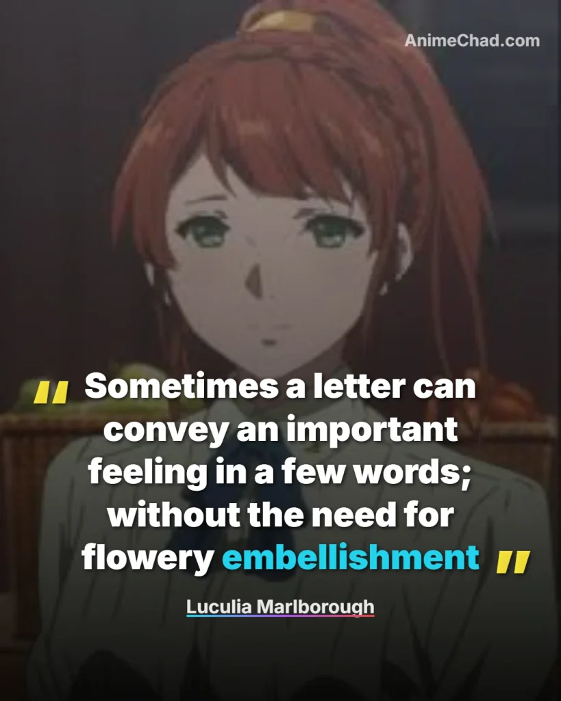 Luculia Marlborough Quotes