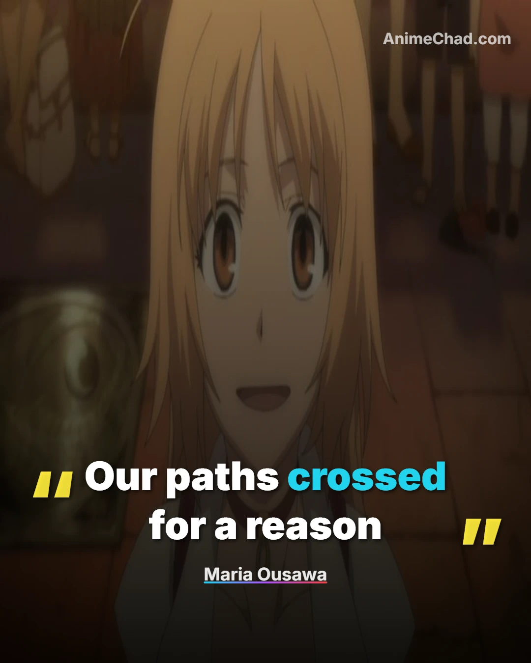Maria Ousawa Quotes (1)