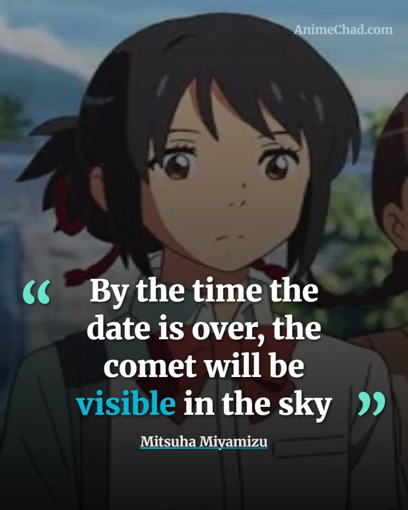 Mitsuha Miyamizu Quotes (2)