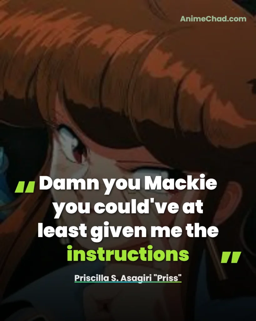 Priscilla S. Asagiri Priss Quotes (3)