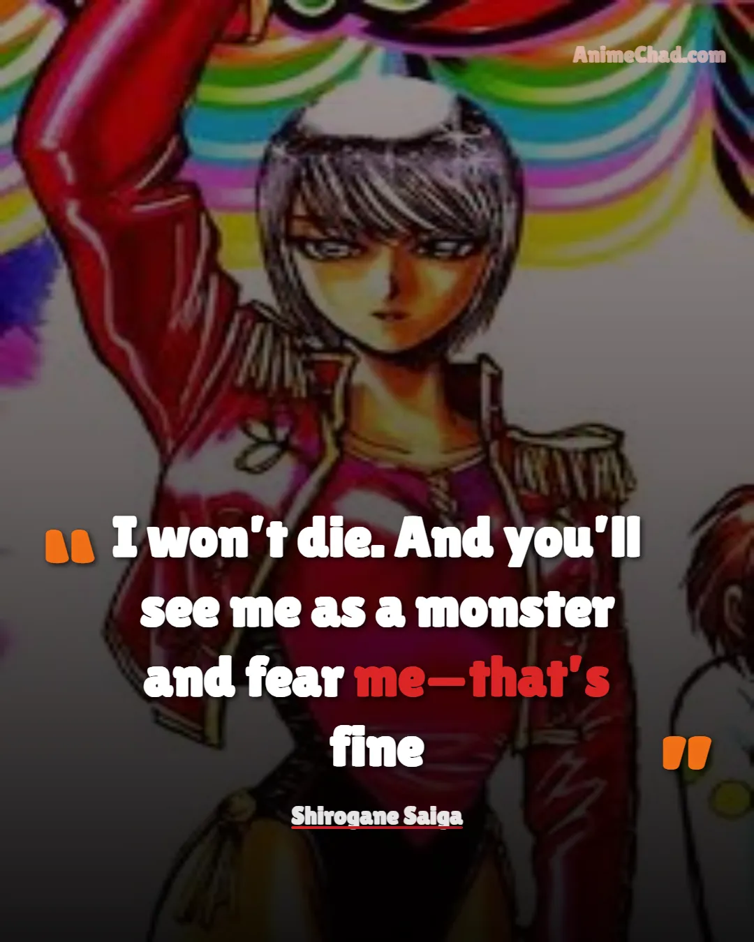 Shirogane Saiga Quotes (1)