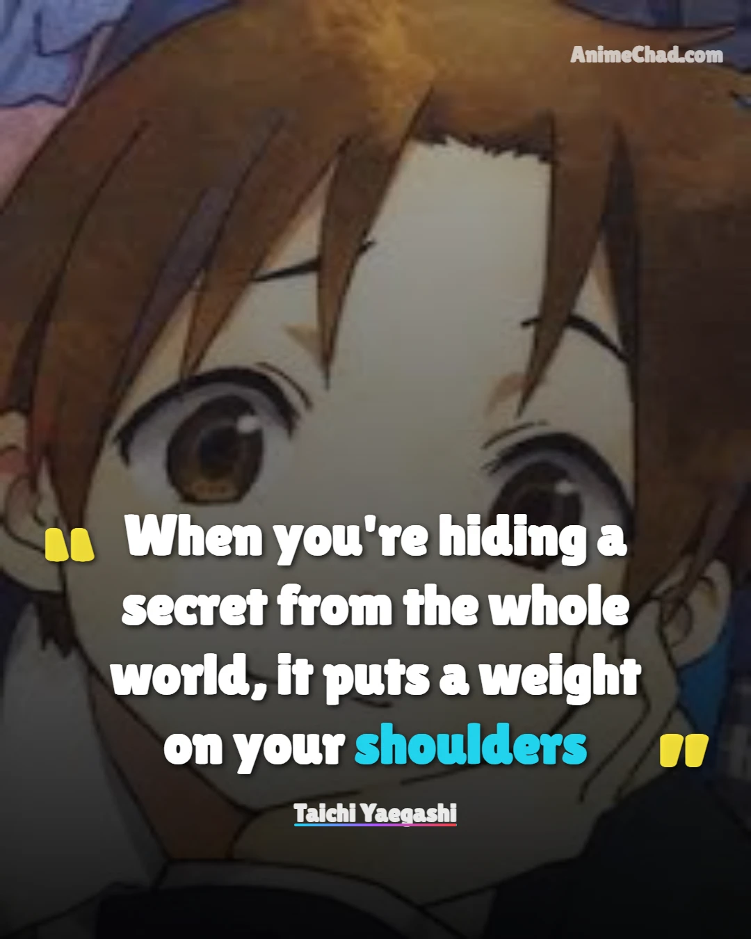 Taichi Yaegashi Quotes (2)