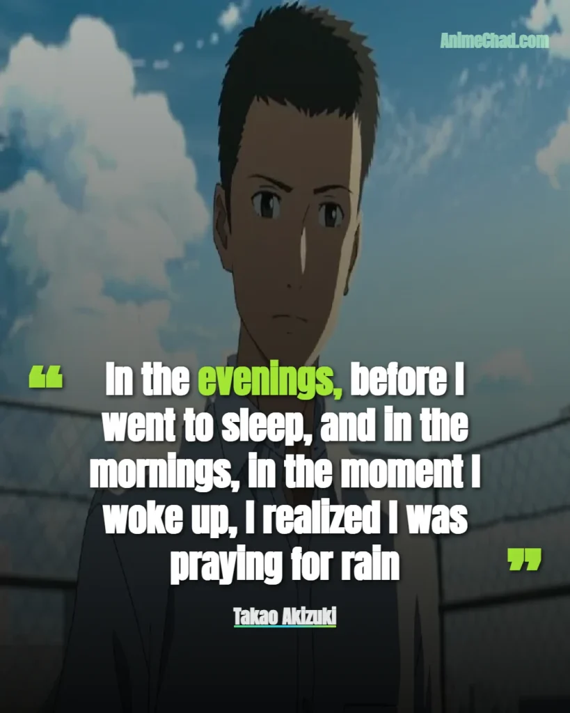 Takao Akizuki Quotes (1)