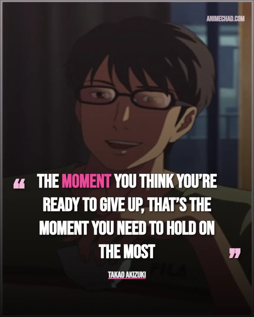 Takao Akizuki Quotes (11)