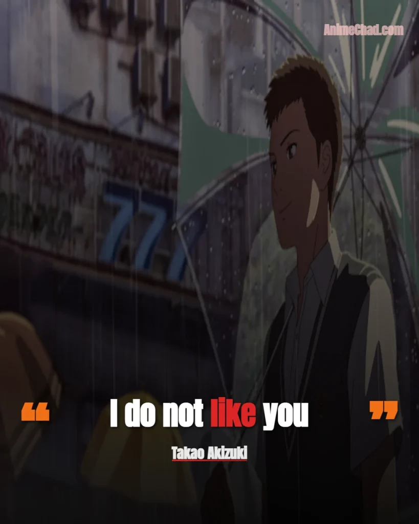 Takao Akizuki Quotes (12)