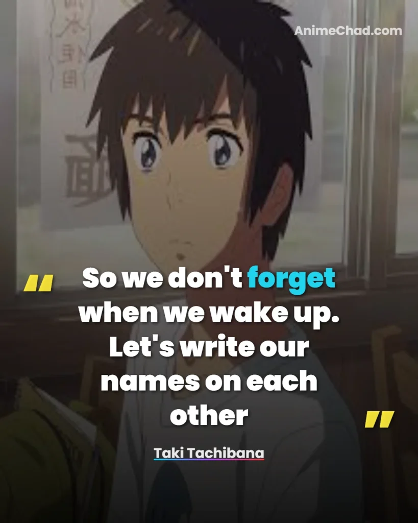 Taki Tachibana Quotes