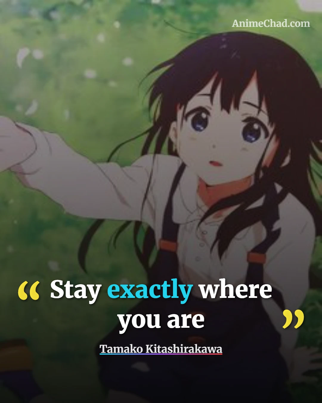 Tamako Kitashirakawa Quotes (8)