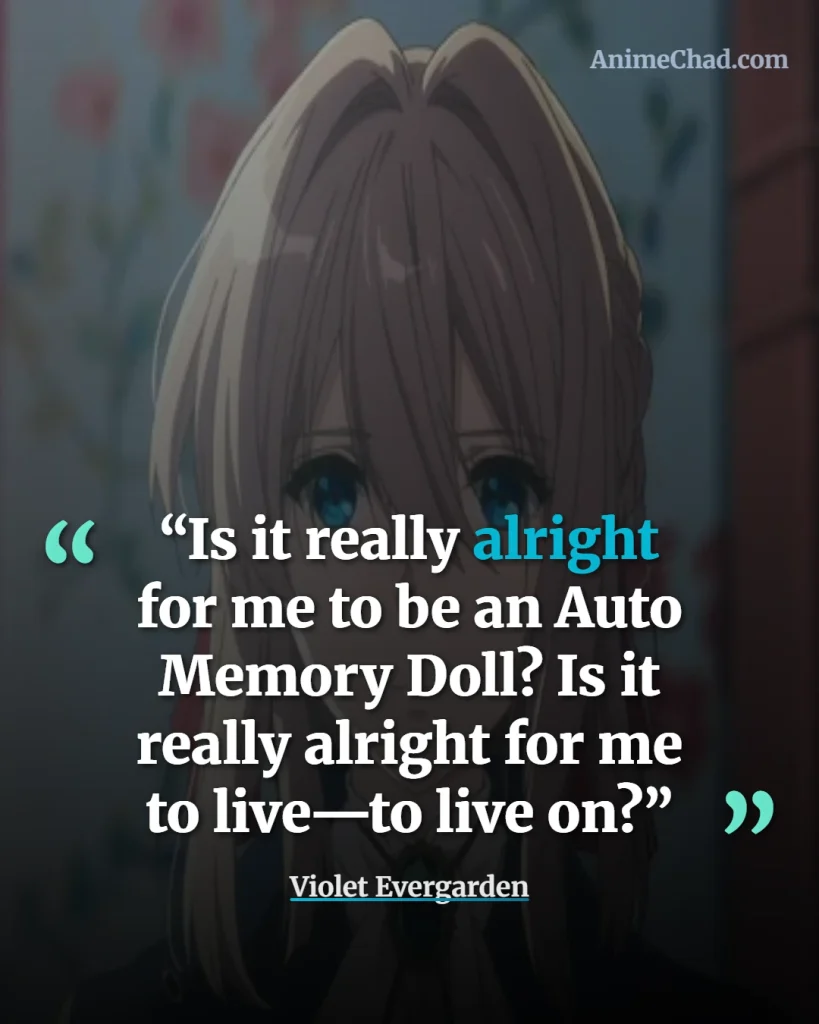 Violet Evergarden Quotes (1)