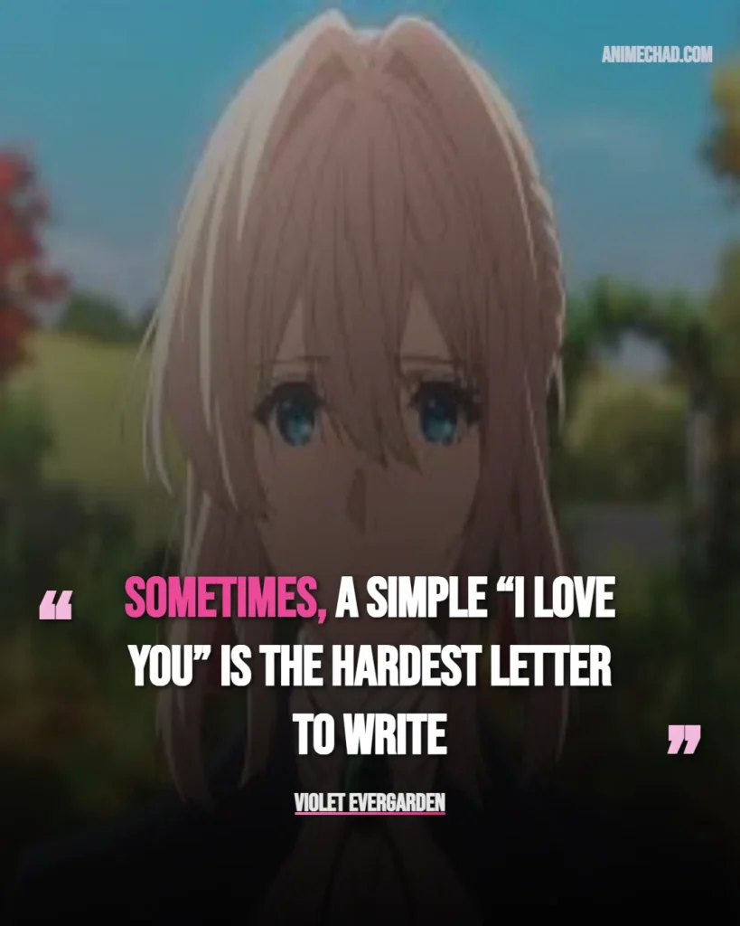 Violet Evergarden Quotes (17)