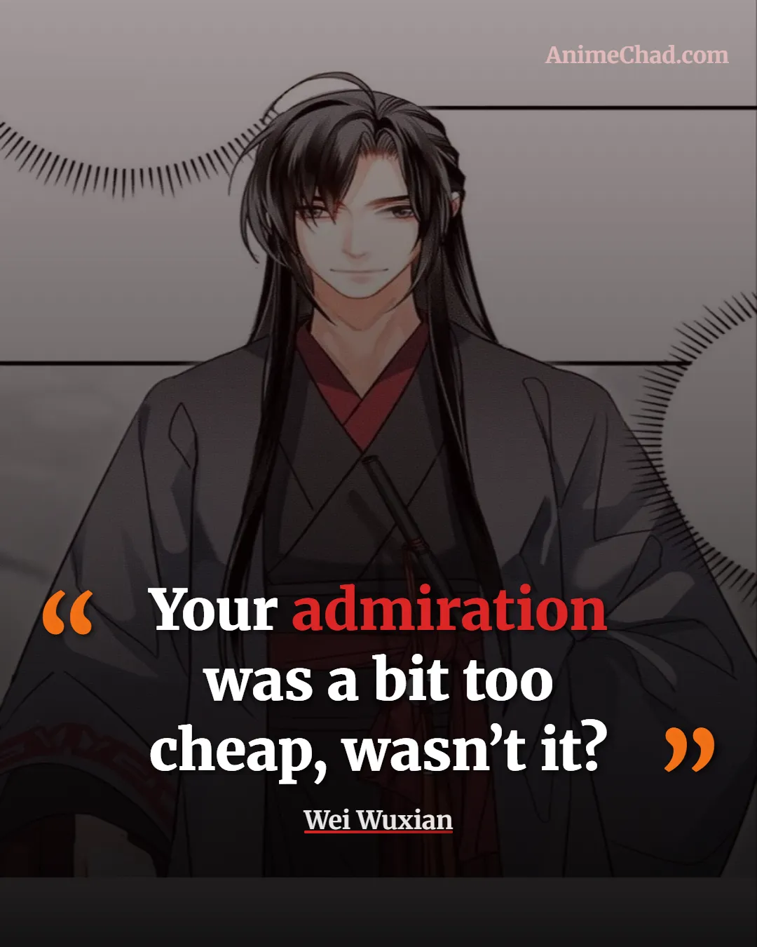 Wei Wuxian Quotes (9)