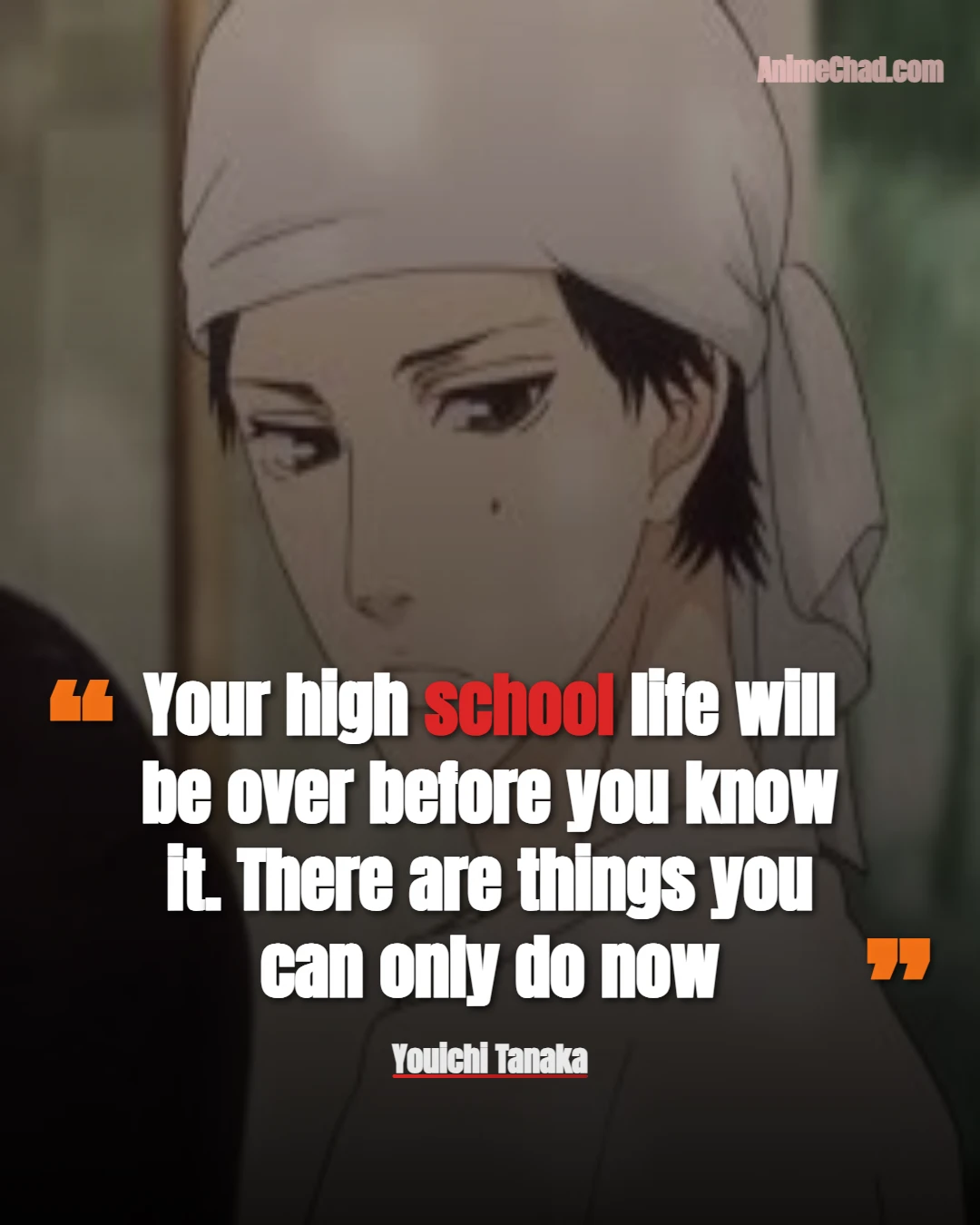 Youichi Tanaka Quotes