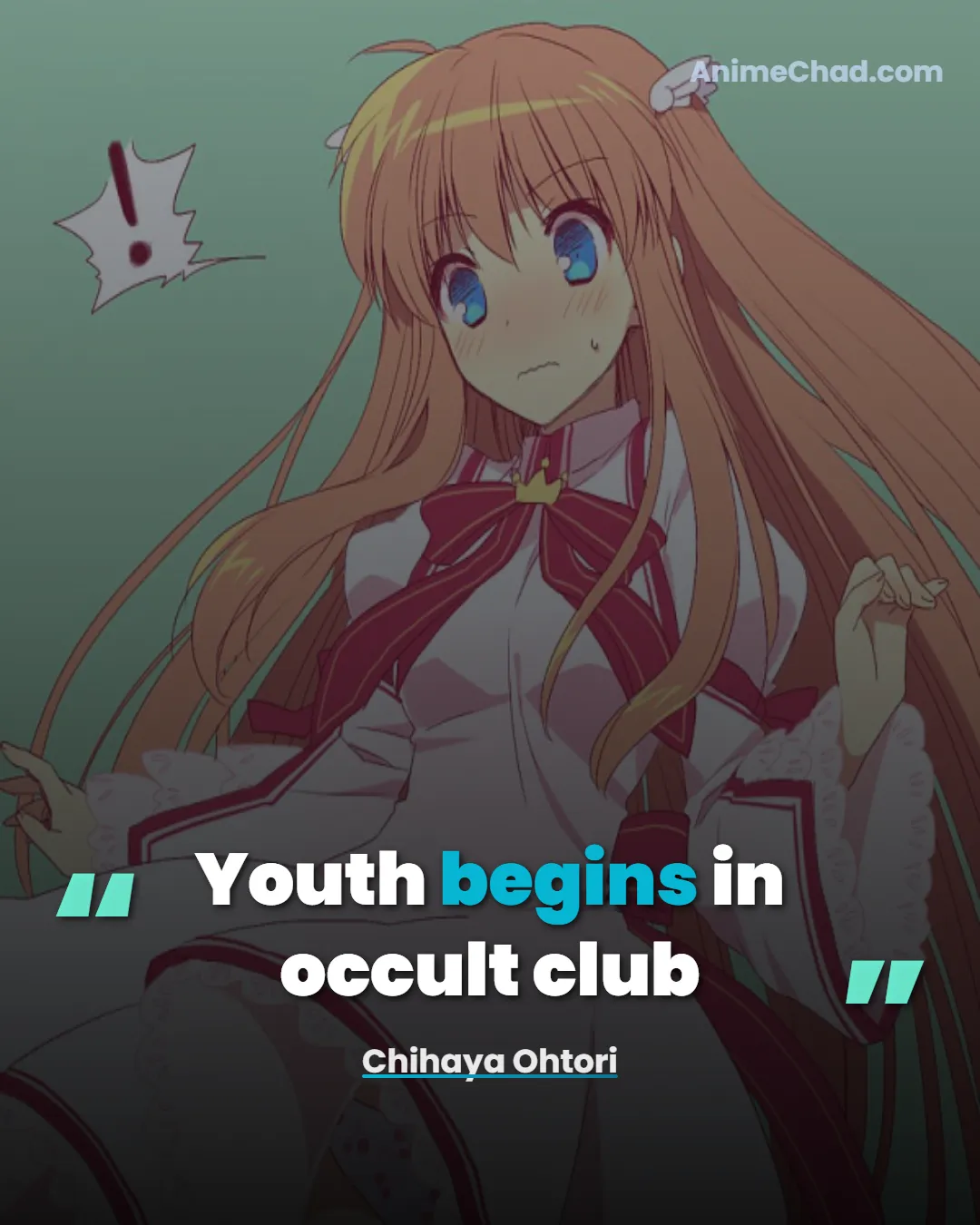 Chihaya Ohtori Quotes (2)