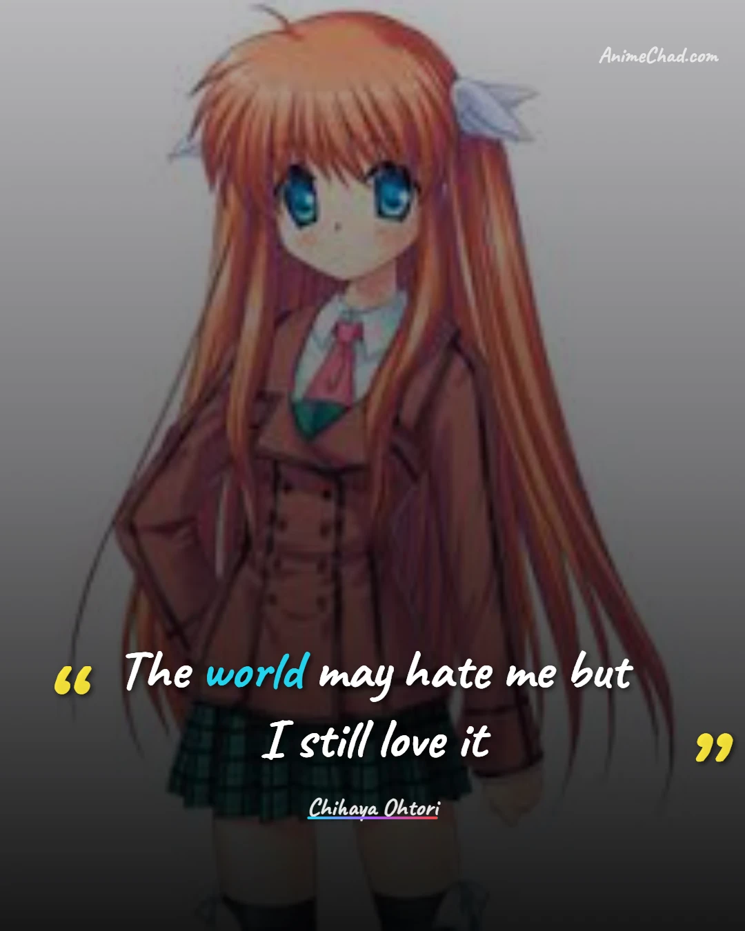 Chihaya Ohtori Quotes