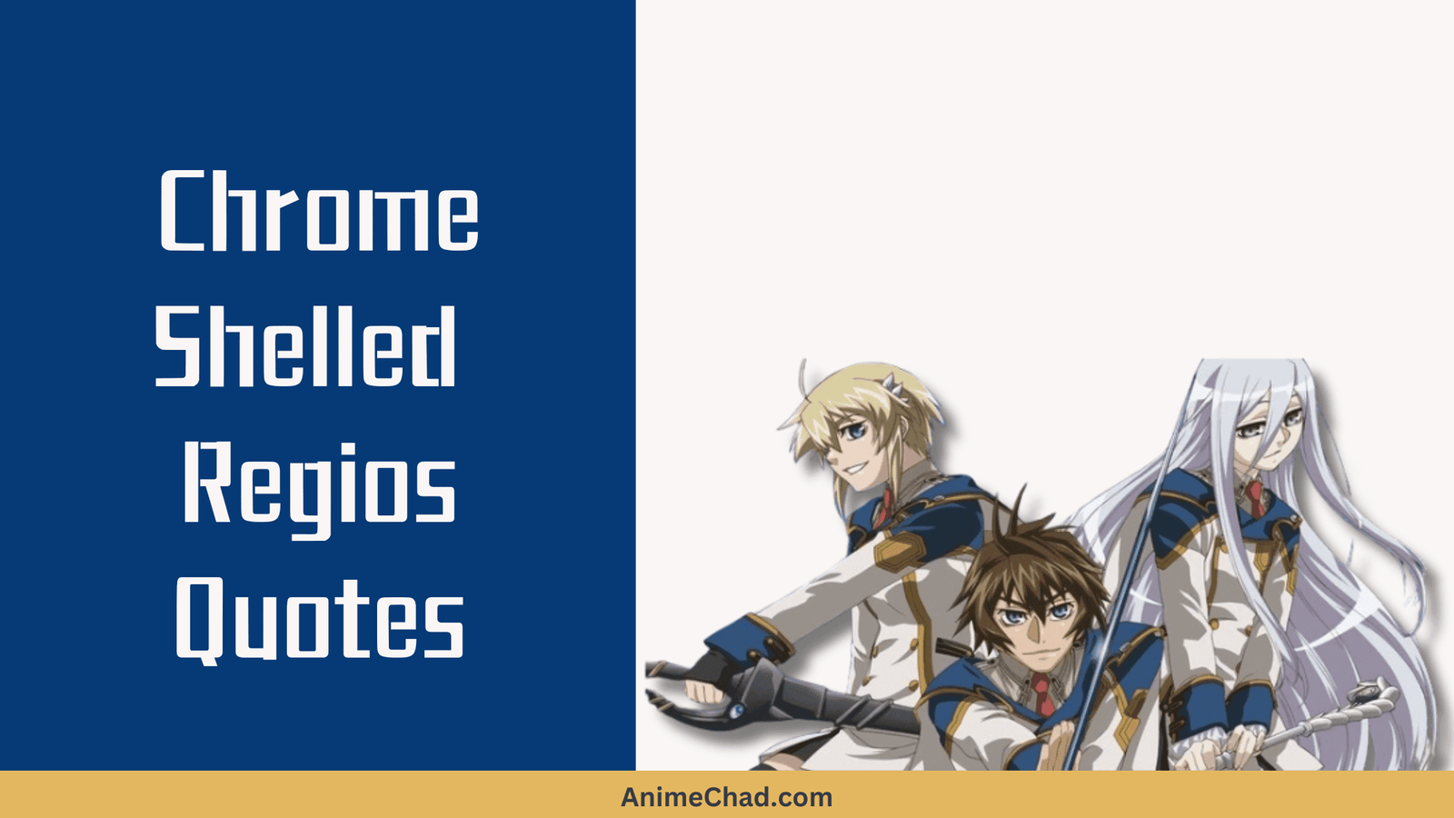 Chrome Shelled Regios Quotes