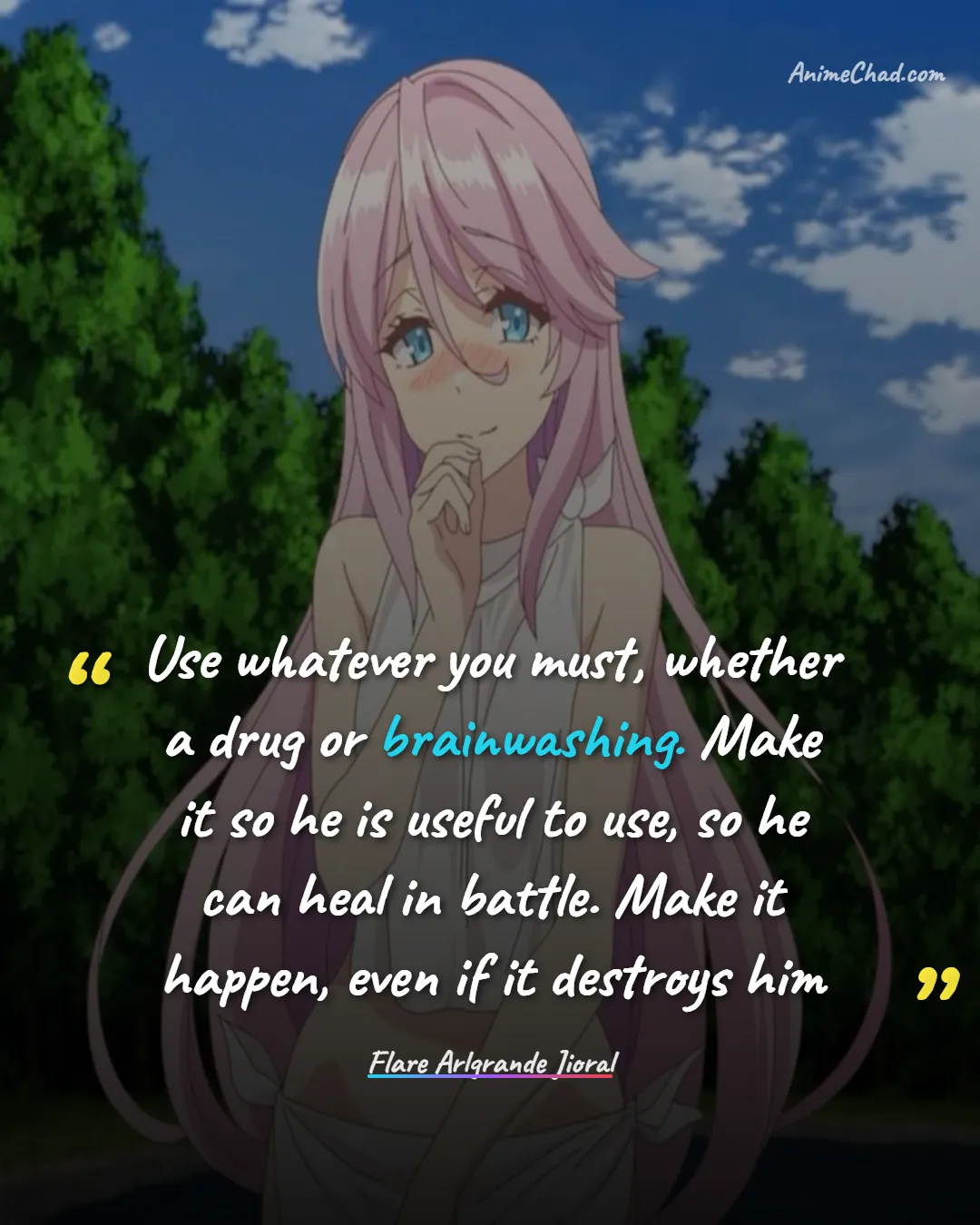 Flare Arlgrande Jioral Quotes