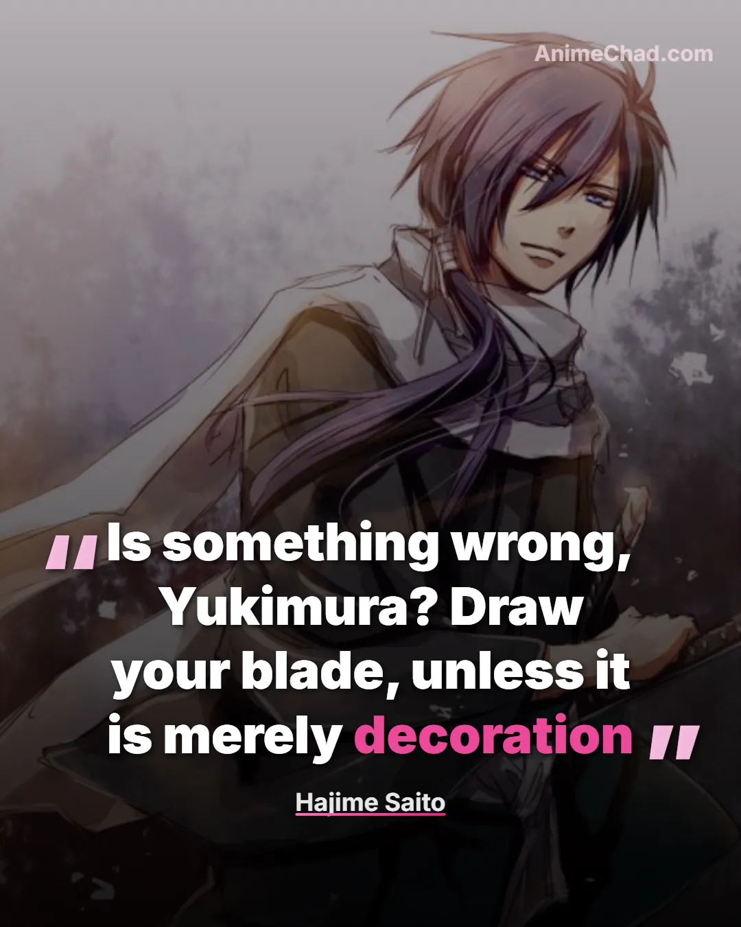 Hajime Saito Quotes (1)