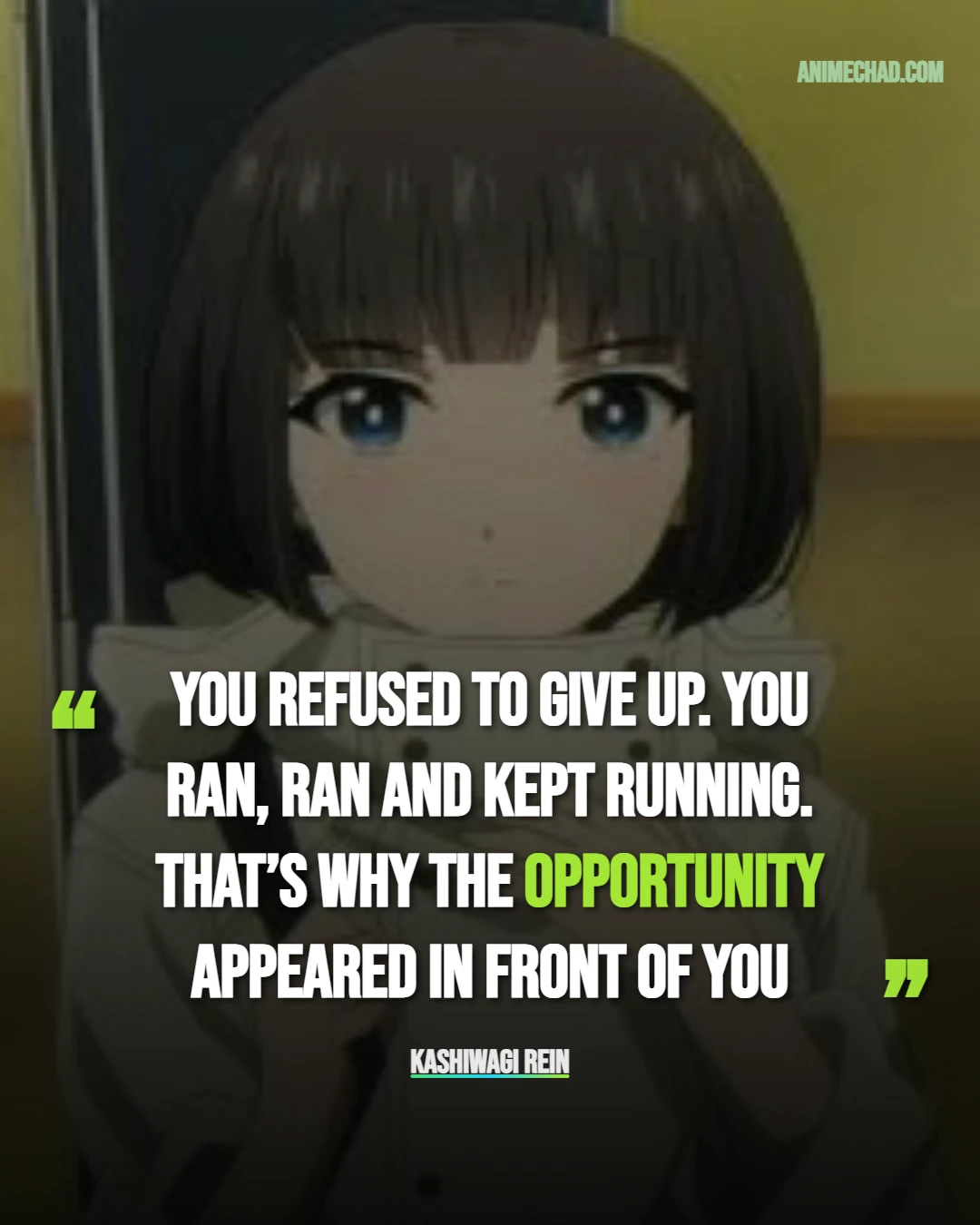 Kashiwagi Rein Quotes (2)