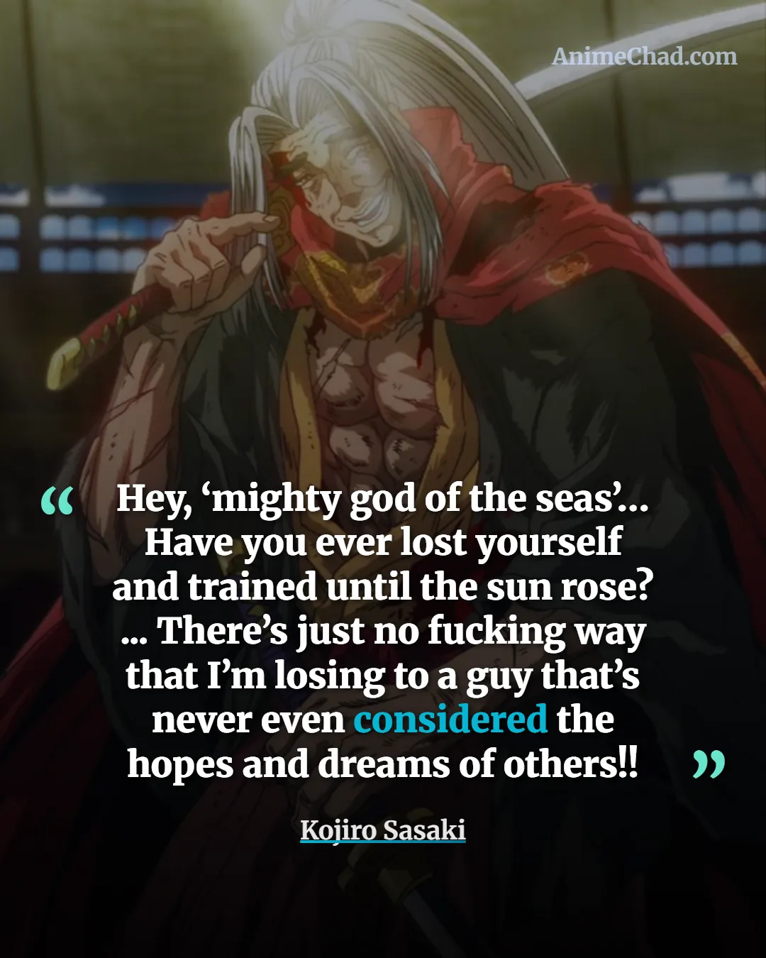 Kojiro Sasaki Quotes