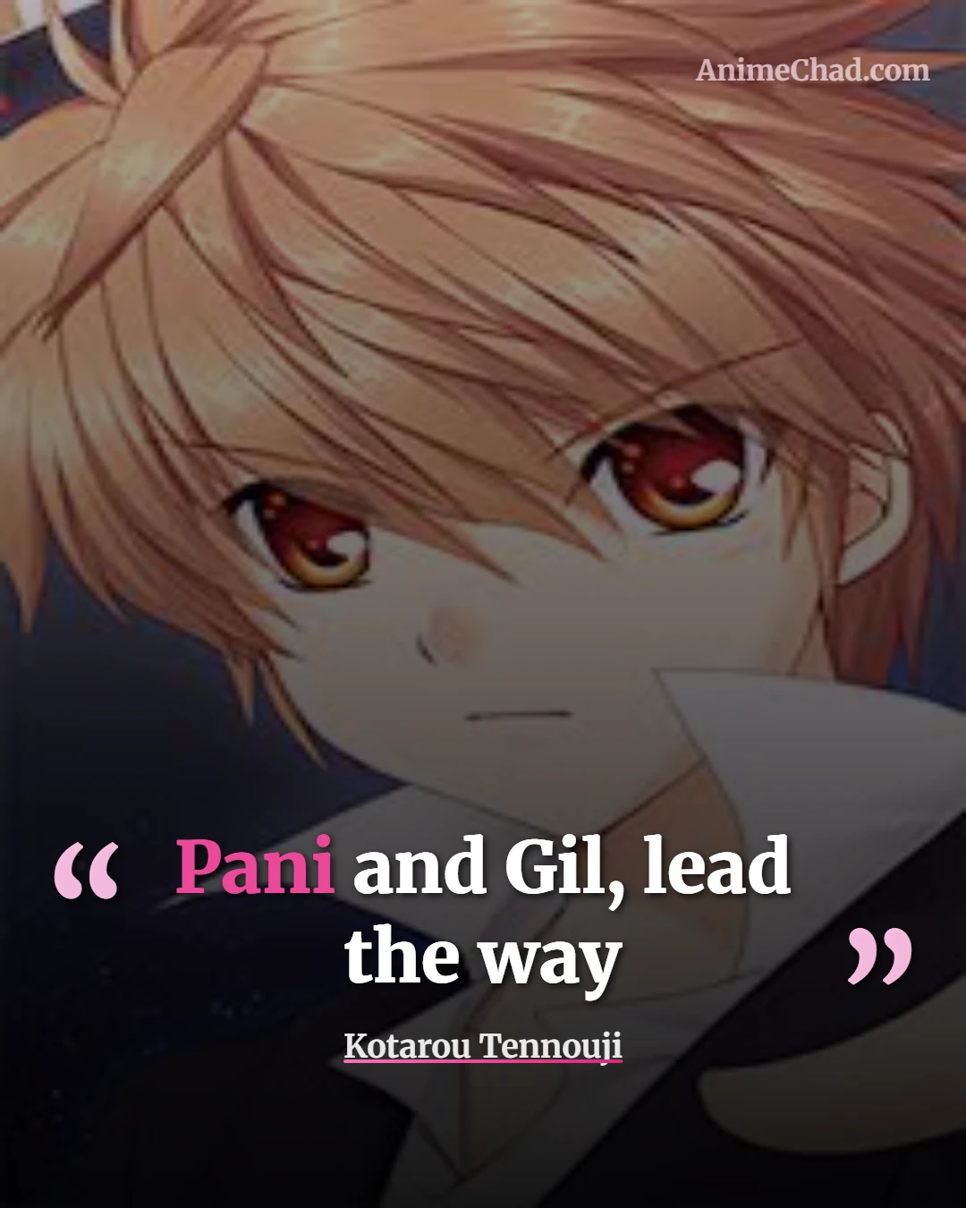 Kotarou Tennouji Quotes (6)