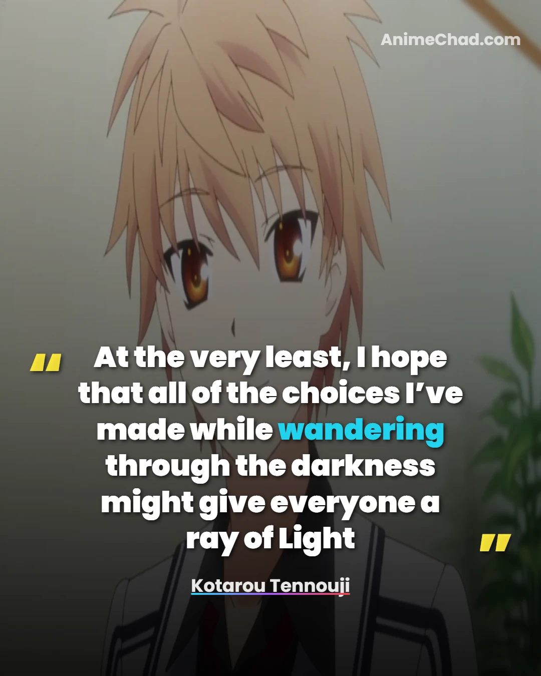 Kotarou Tennouji Quotes