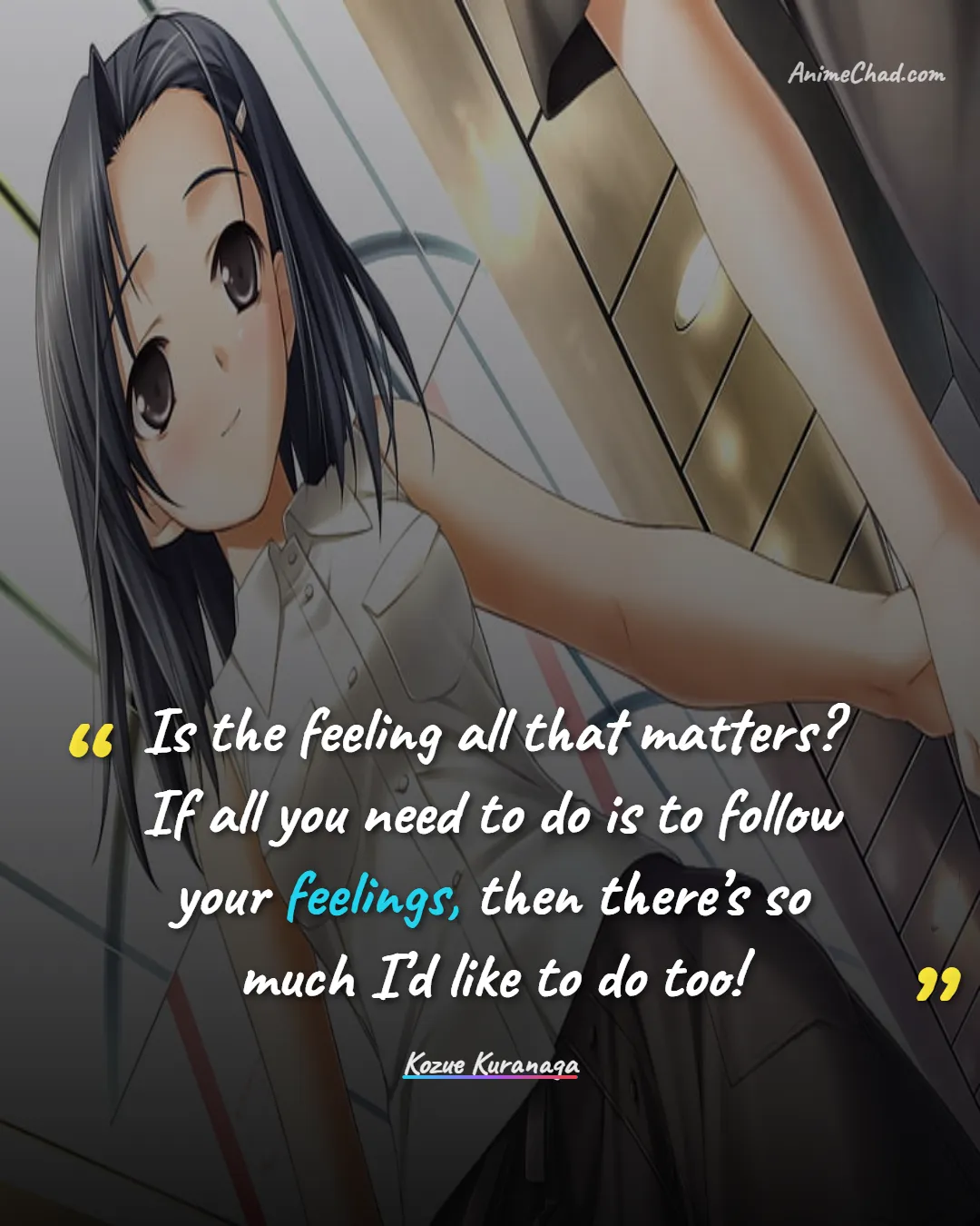 Kozue Kuranaga Quotes