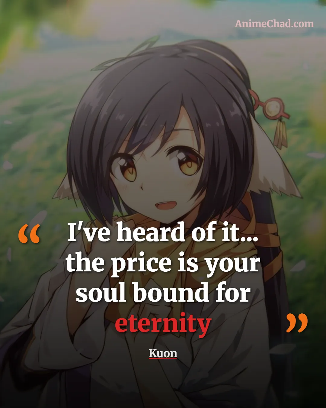Kuon Quotes