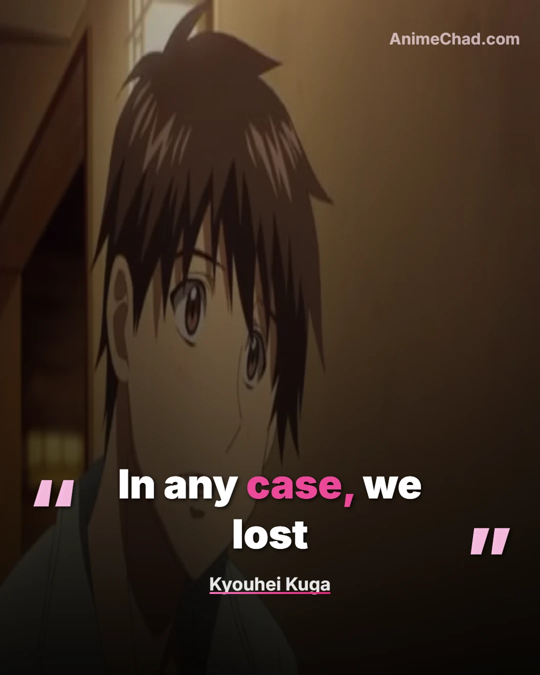 Kyouhei Kuga Quotes (2)