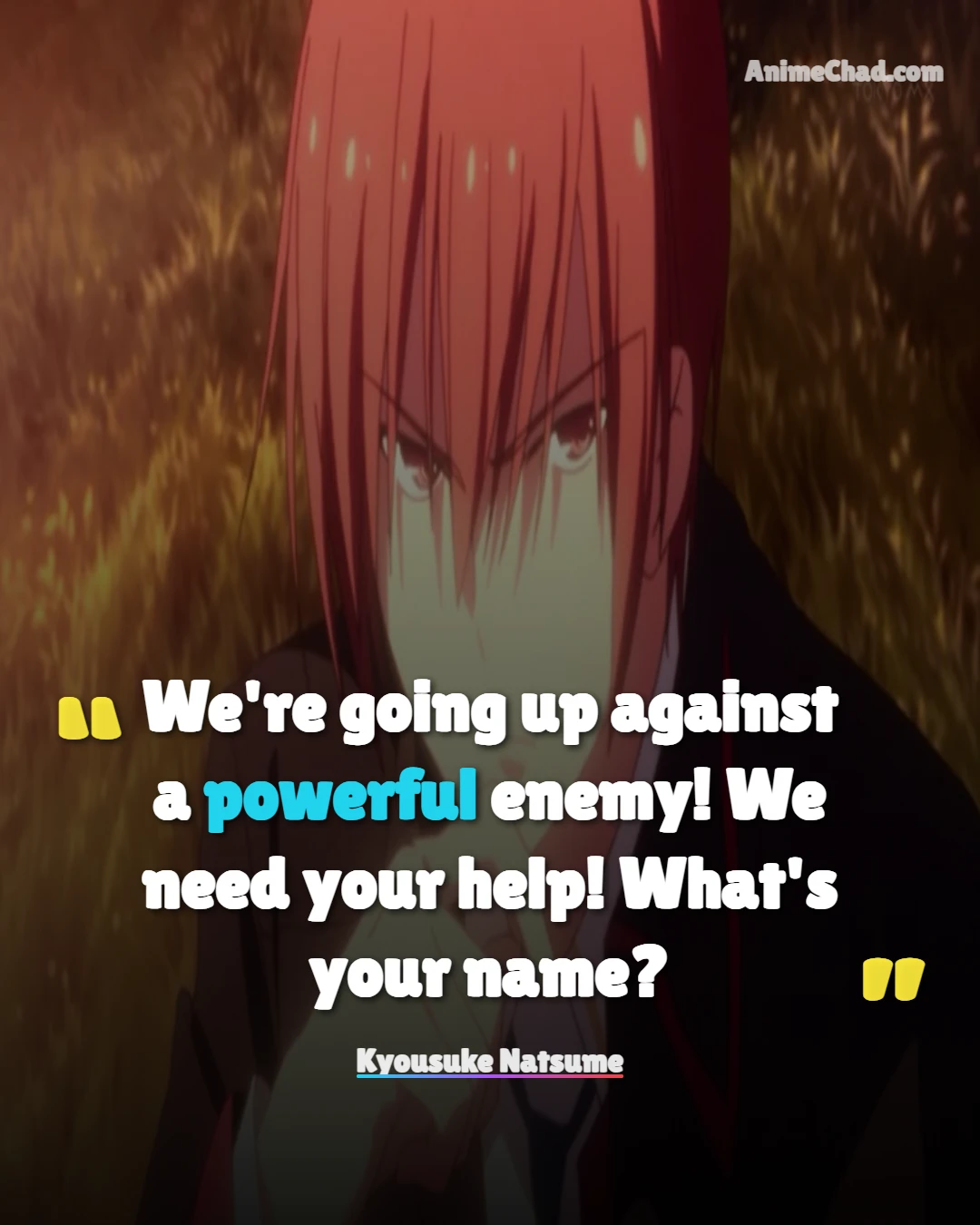 Kyousuke Natsume Quotes (4)