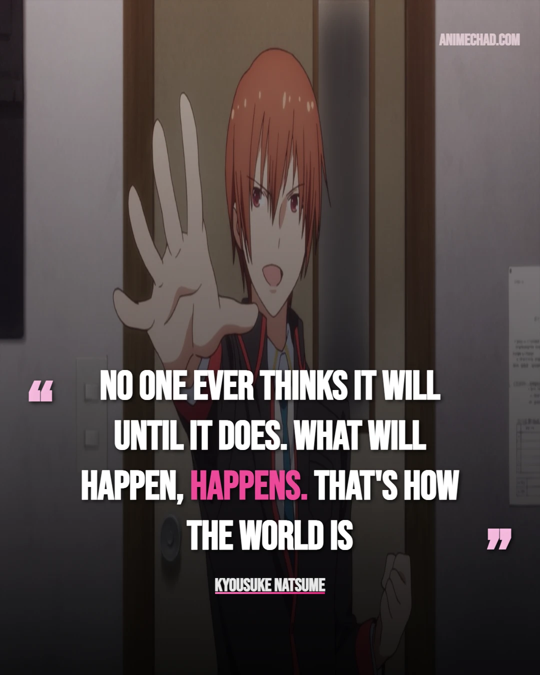 Kyousuke Natsume Quotes (8)