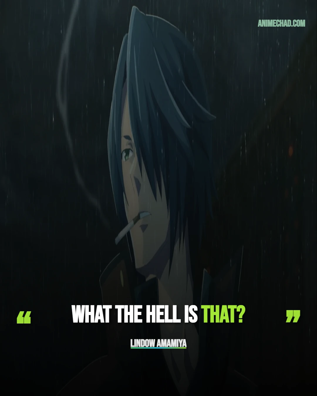 Lindow Amamiya Quotes (3)