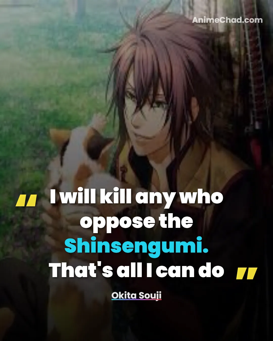 Okita Souji Quotes