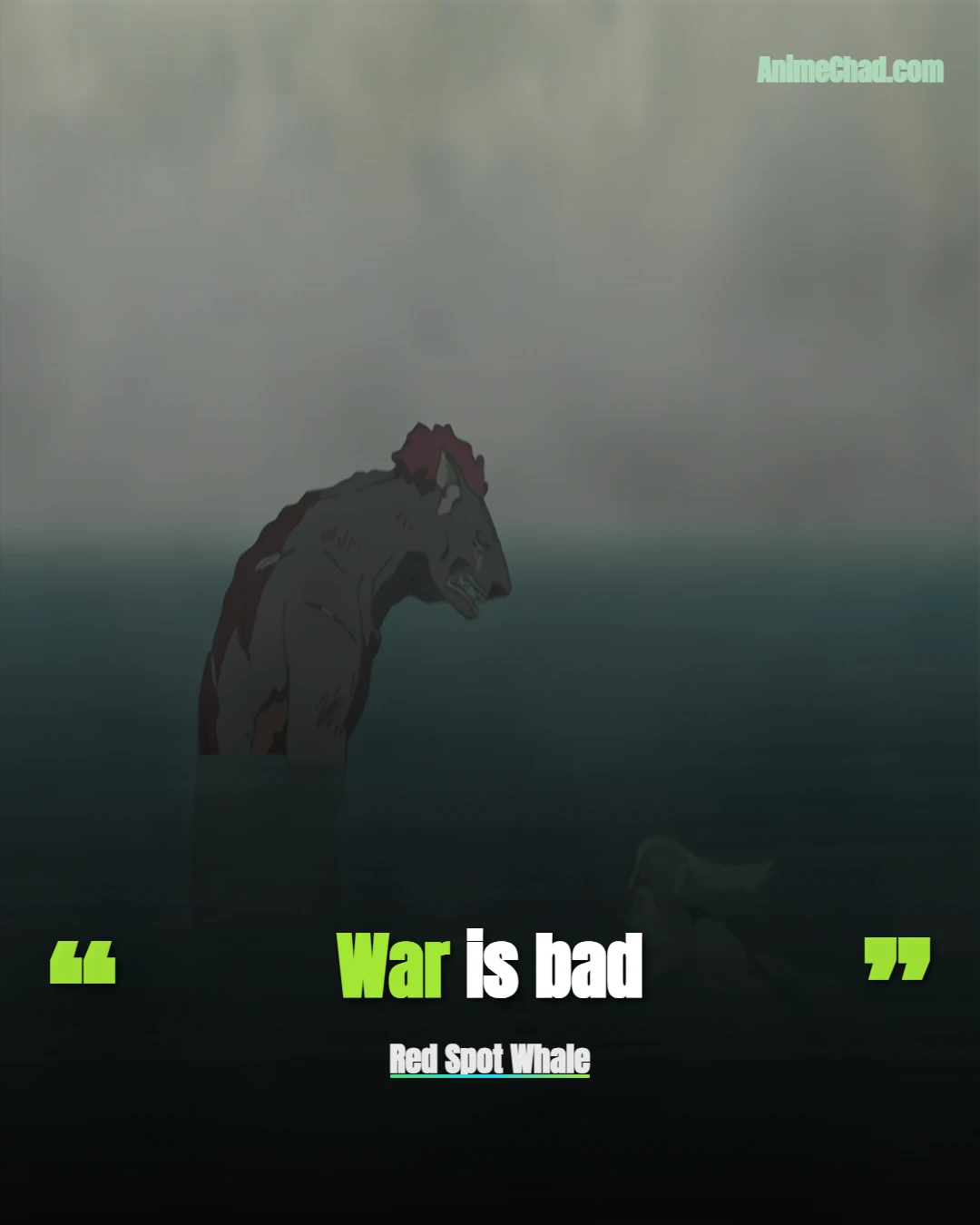 Red Spot Whale Quotes