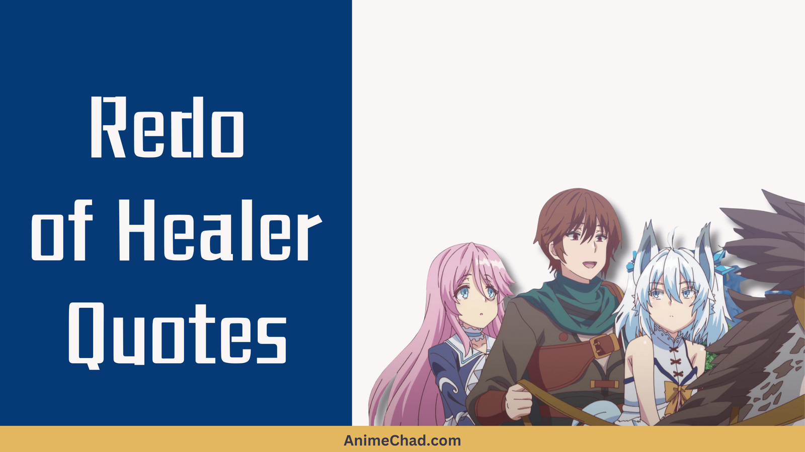 Redo Of Healer Quotes